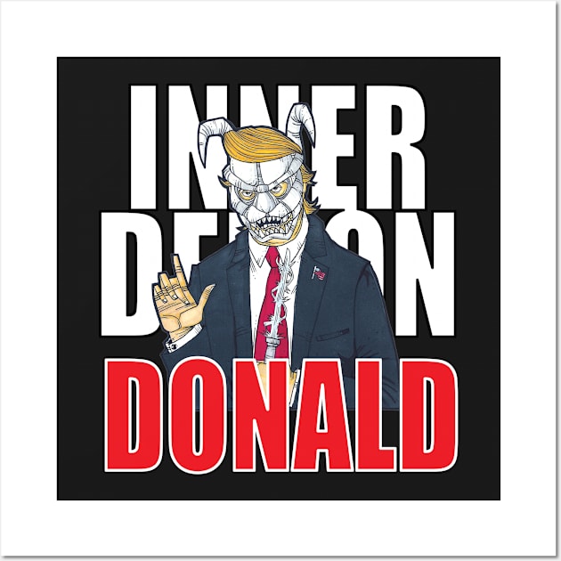 Inner Demon Donald Wall Art by Affiliate_superiorspidertalk